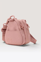 The Expandable Crossbody Charm in Atlas Pink