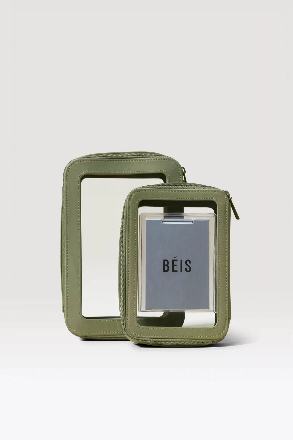 The In Flight Cosmetic Set in Olive