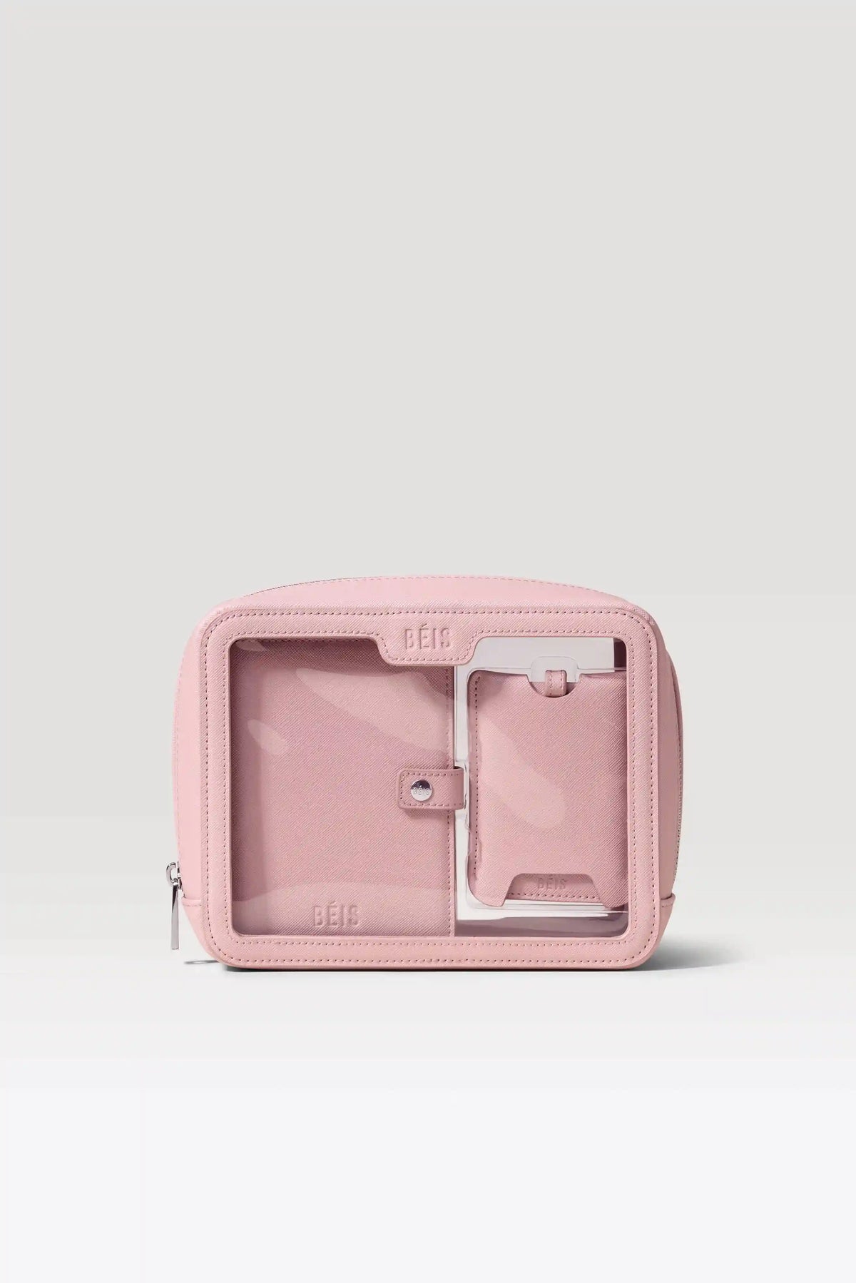 The Passport & Luggage Tag Set in Atlas Pink