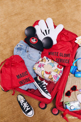 The Disney Medium Check-In Roller in Mickey Mouse Red