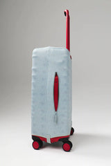 The Disney Large Check-In Luggage Cover in Blue Jeans