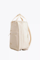 The Expandable Backpack in Beige